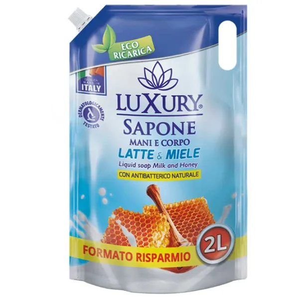 Săpun lichid Luxury 8033447586174 2 l photo 1