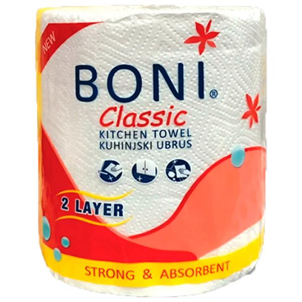 Бумажное полотенце BONI 8600101745781 Количество слоев - 2 photo 1 Бумажное полотенце BONI 8600101745781 Количество слоев - 2 photo 1