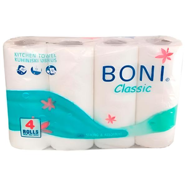Бумажное полотенце BONI 8600101745798 Количество слоев - 2 photo 1 Бумажное полотенце BONI 8600101745798 Количество слоев - 2 photo 1