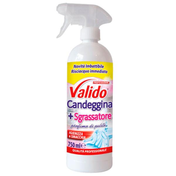 Средство для кухни Valido Sgrassatore Candeggina 8033447586105 для обезжиривания photo 1 Средство для кухни Valido Sgrassatore Candeggina 8033447586105 для обезжиривания photo 1