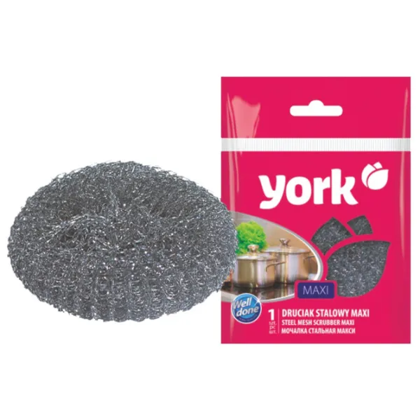 Стальная губка York 5903355000525 Количество в наборе - 1 photo 1