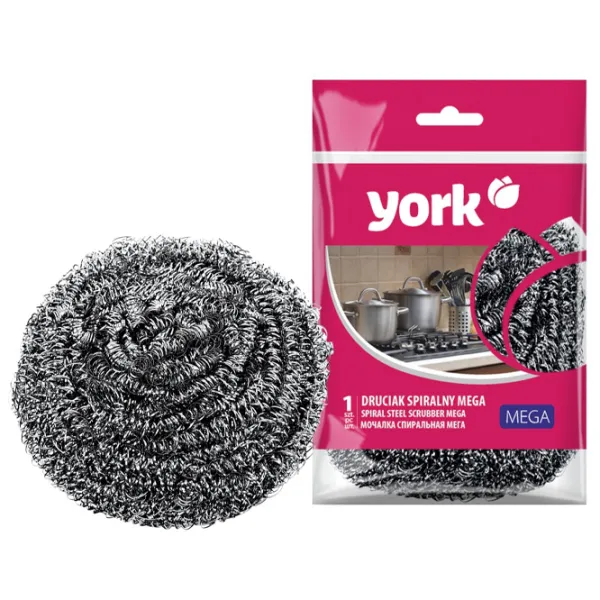 Стальная губка York 5903355004646 Количество в наборе - 1 photo 1