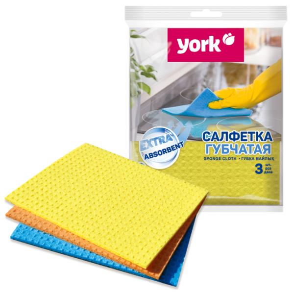 Салфетка York 5903355000099 Количество в наборе - 3 photo 1