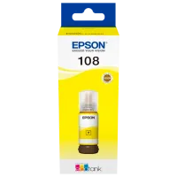 Cartuş Epson 108 EcoTank Yellow/ Original/ Inkjet