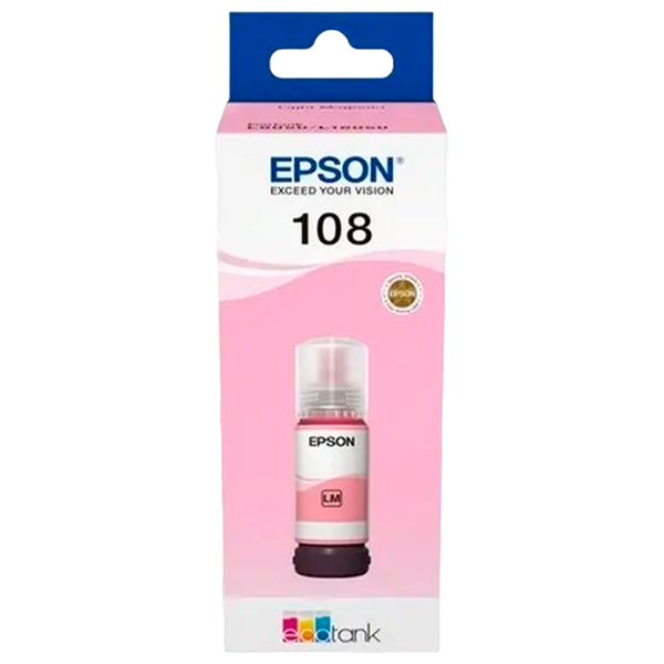Картридж Epson 108 EcoTank Light Magenta/ Original/ Струйный photo 1
