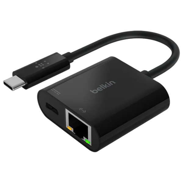 Сетевой адаптер Belkin INC001BTBK USB Type-C/ Черный photo 1