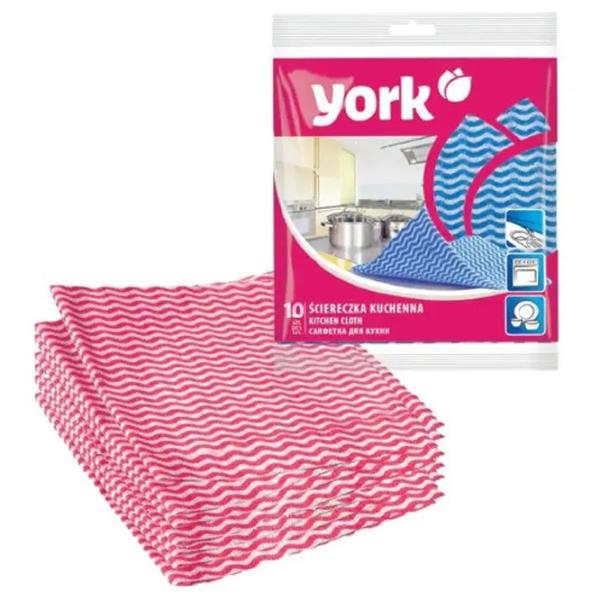 Тряпка для уборки York 5903355000853 Количество в наборе - 10 photo 1