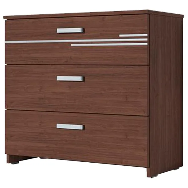 Комод Ambianta Bravo 76.5см x 82.5см x 40см/ ДСП/ Тёмное сонома photo 1