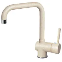 Baterie pentru bucătărie Elleci Senna 51 mono comandă/ pivotantă/ Alamă/ Avena
