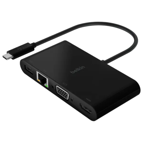 Адаптер Hub Belkin AVC004BT USB Type-C/ Черный photo 1