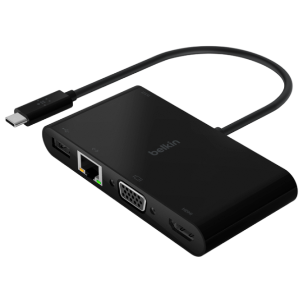 Адаптер Hub Belkin AVC004BT USB Type-C/ Черный photo 1
