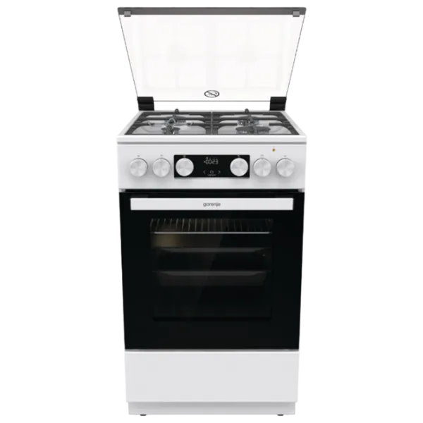 Aragaz Gorenje GK5C41WF-B Pe gaz/ White/ Black photo 1