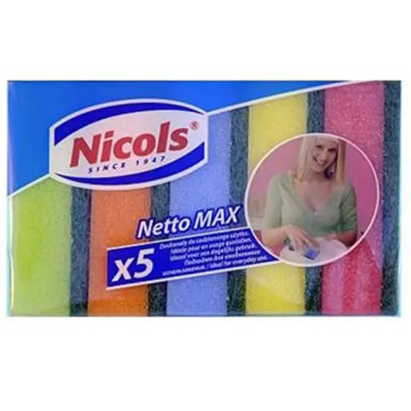 Губка Nicols 5901718830000 Количество в наборе - 5 photo 1
