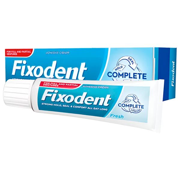 Cremă adezivă pentru proteza dentară Fixodent Complete Fresh 47 g photo 1