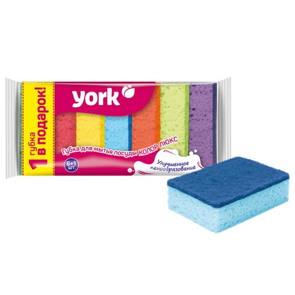 Губка York 5903355112174 Количество в наборе - 7 photo 1