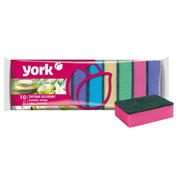 Губка York 5903355000136 Количество в наборе - 10 photo 1