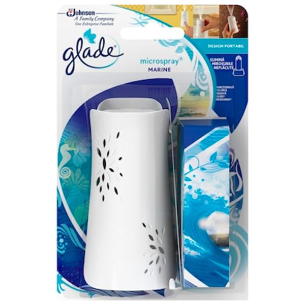 Odorizant de toaletă Glade Microspray Marine 10 ml photo 1