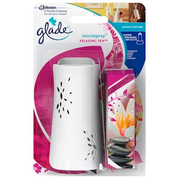 Odorizant de toaletă Glade Microspray Relaxing Zen 10 ml photo 1