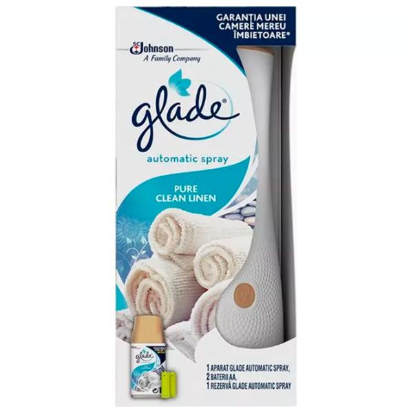 Ароматизатор воздуха Glade Clean Linen 269 мл photo 1