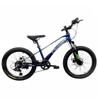 Велосипед Crosser M-3 20" Алюминий/ Синий Dark
