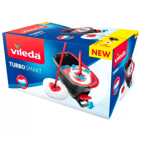 Набор для уборки Классический Vileda Turbo Smart Красный photo 1