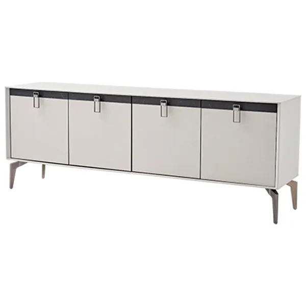 Comodă Dogtas Arora 78.6 x 209.7 x 47.6/ PAL/ Alb photo 1