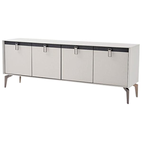 Comodă Dogtas Arora 78.6 x 209.7 x 47.6/ PAL/ Alb photo 1