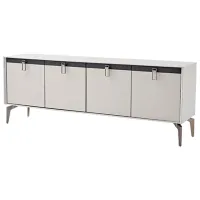 Comodă Dogtas Arora 78.6 x 209.7 x 47.6/ PAL/ Alb