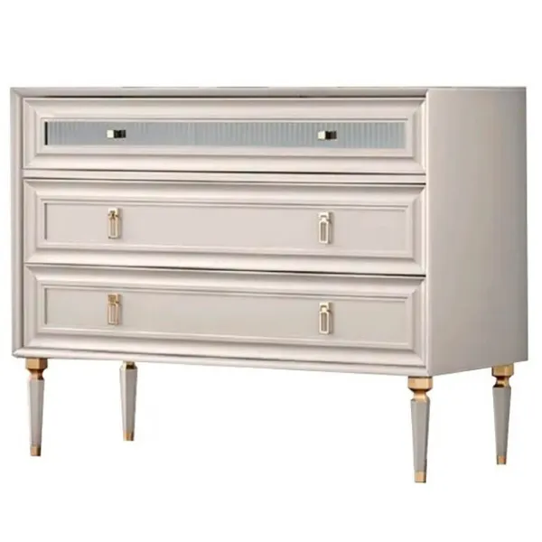 Комод Dogtas Lorenta Jasmin 85.5см x 108.7см x 49см/ ДСП/ Антрацит photo 1