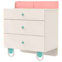 Comodă Dogtas Lily 91.3 x 75.4 x 49.7/ PAL/ Alb