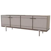 Комод Dogtas Gift 80.8см x 209.6см x 48.3см/ ДСП/ Серый