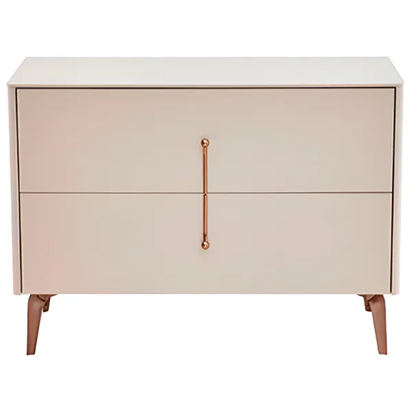 Комод Dogtas Nicole 79.9см x 110.3см x 48.3см/ ДСП/ Кремовый photo 1