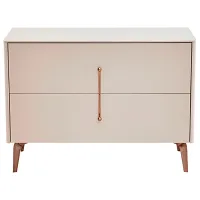 Комод Dogtas Nicole 79.9см x 110.3см x 48.3см/ ДСП/ Кремовый