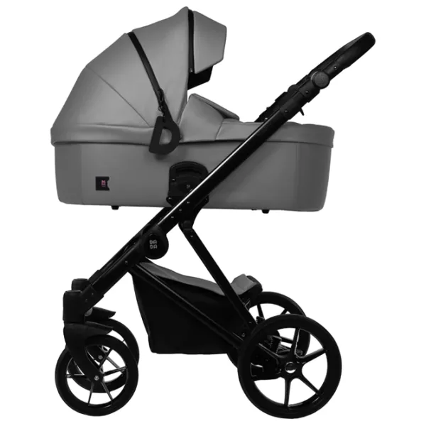 Cărucior pentru copil Dada Prams Nexus EcoLeather 1058033-3/ Dark Gray photo 1 Cărucior pentru copil Dada Prams Nexus EcoLeather 1058033-3/ Dark Gray photo 1