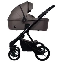 Cărucior pentru copil Dada Prams Nexus EcoLeather 1058033-2/ Cappucino