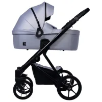 Cărucior pentru copil Dada Prams Nexus EcoLeather 1058033-4/ Gray