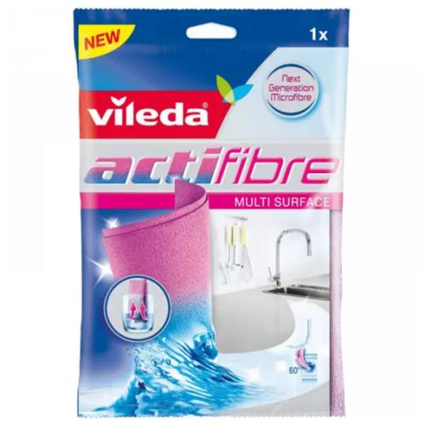 Салфетка Vileda Actifibre Multi Surface Количество в наборе - 1 photo 1
