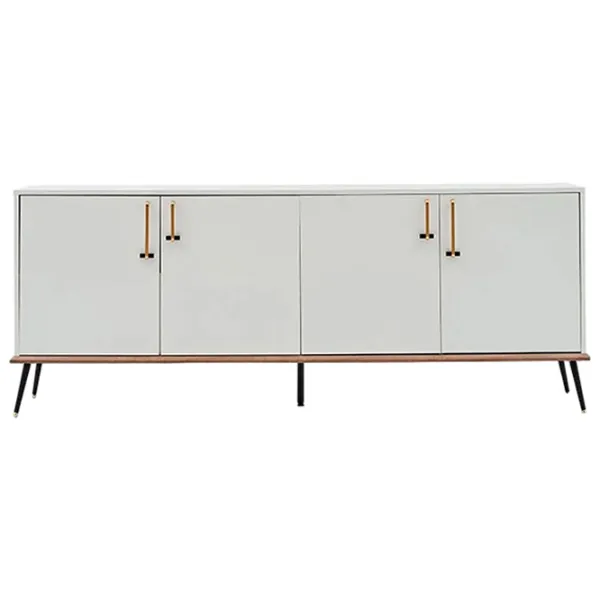 Комод Dogtas Larina 82.6см x 209.8см x 47.5см/ ДСП/ Белый photo 1