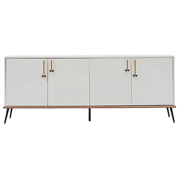 Комод Dogtas Larina 82.6см x 209.8см x 47.5см/ ДСП/ Белый photo 1