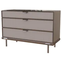 Комод Dogtas Gift 78.3см x 112см x 48.5см/ ДСП/ Белый