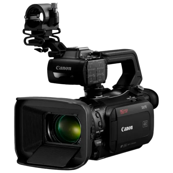 Видеокамера Canon XA70 3840 x 2160пкс/ Черный photo 1