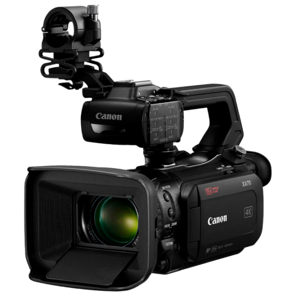 Видеокамера Canon XA70 3840 x 2160пкс/ Черный photo 1