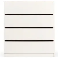 Комод Andra 1051716001 110см x 90см x 51см/ ДСП/ Белый