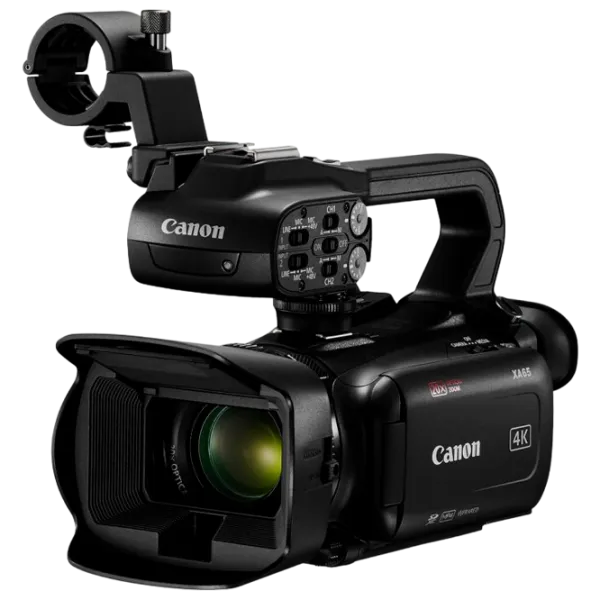 Видеокамера Canon XA65 3840 x 2160пкс/ Черный photo 1 Видеокамера Canon XA65 3840 x 2160пкс/ Черный photo 1