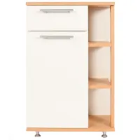 Comodă Andra 1051708001 80 x 50 x 30/ PAL/ Alb