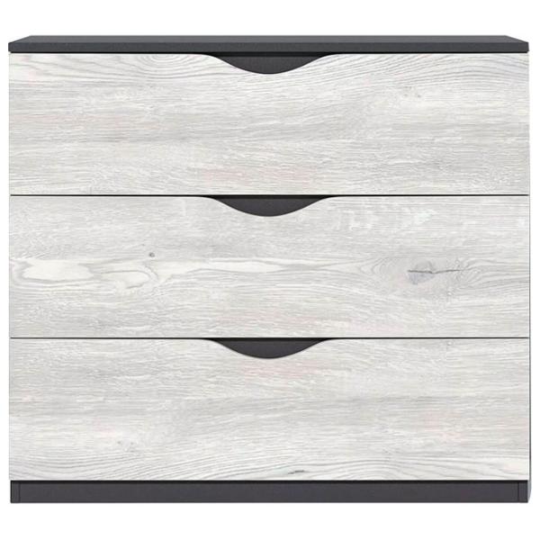 Комод Ambianta Happy 89см x 100см x 48.3см/ ДСП/ Белый самоа photo 1
