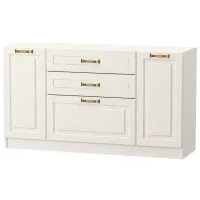 Comodă ML-Мебель Liverpool № 4 41.3 x 140 x 78.6/ Ivory