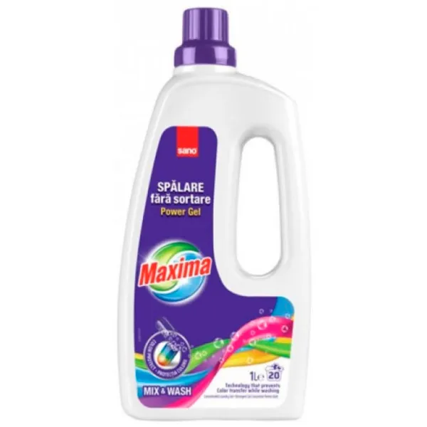 Gel de spălare Sano Mix and Wash 1 kg 1l Număr spălări: 20 photo 1 Gel de spălare Sano Mix and Wash 1 kg 1l Număr spălări: 20 photo 1