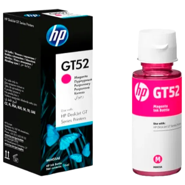 Картридж HP GT52 Magenta/ Original/ Струйный photo 1 Картридж HP GT52 Magenta/ Original/ Струйный photo 1