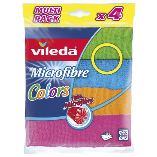 Тряпка для уборки Vileda 55581 Количество в наборе - 4 photo 1